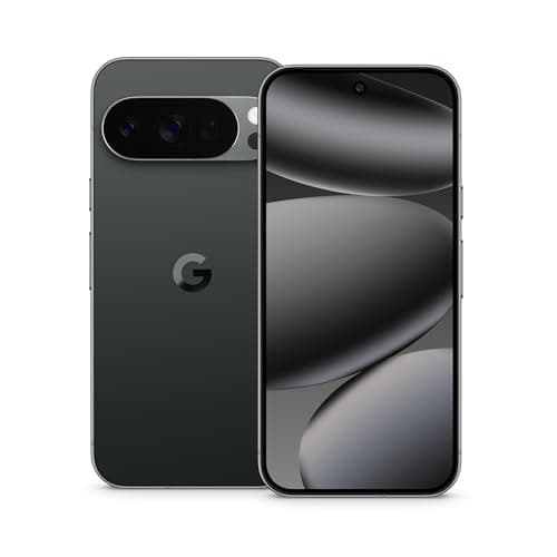 Image of Google Pixel 10 Pro - Unlocked Android Smartphone with Gemini, Triple Rear Camera System, 24+ Hour Battery and 6.3" Super Actua Display - Obsidian, 128GB (Renewed)