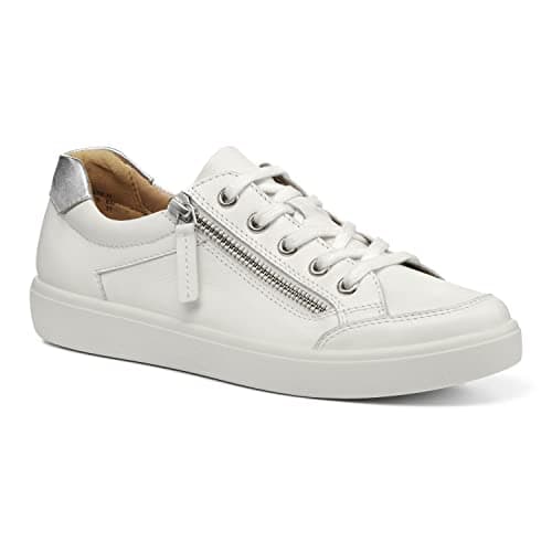 Image of Hotter Women's Chase II Deck Shoes White Wide 5