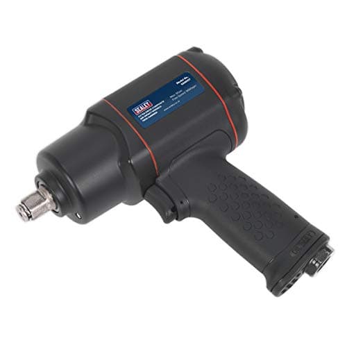 Image of Sealey Sa6007 Air Impact Wrench 1/2in Sq Drive Twin Hammer