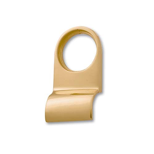 Image of Yale P-110 Cylinder Pull, for 3.2cm cylinder diameter, Polished Brass Finish, Standard Security, Visi Packed, suitable for Wooden doors
