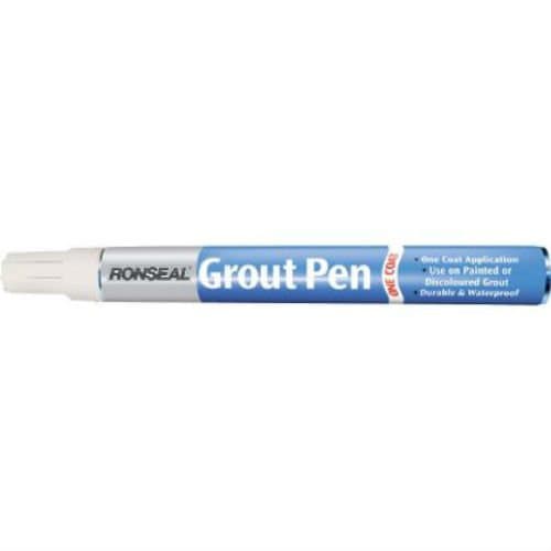 Image of Ronseal White - One Coat Grout Pen - 7ml