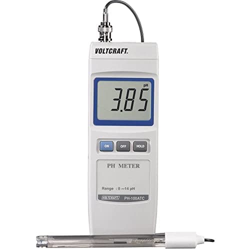 Image of VOLTCRAFT ph-100 ATC pH Meter Digital PH 0 to 14 PH Calibrated Standard Factory
