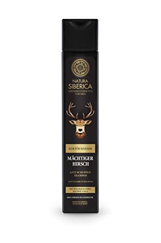Image of Natura Siberica Mighty Deer Anti-Dandruff Shampoo Pack of 2 x 250 ml