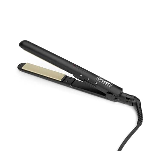 Image of TRESemme Ceramic Straightener, Up to 230°C, Smooth Ceramic Plates, Worldwide use, Black