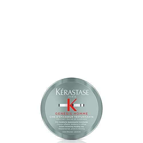 Image of Kérastase Genesis Homme, Instant Thickening Moulding Clay, For Weakened & Thinning Hair, Cire d'Épaisseur Texturisante, 75ml
