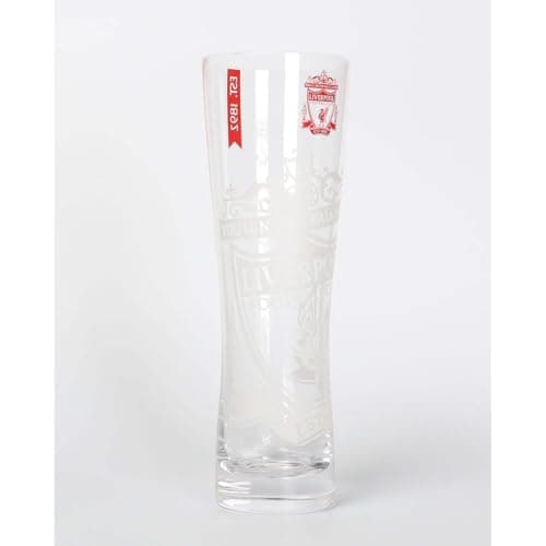 Image of Liverpool FC Pilsner Pint Glass LFC Official