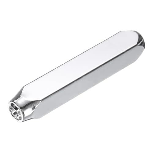 Image of sourcing map 1/4" (6mm) Punch Stamp 40Cr Alloy Steel, Cute Footprint Pattern Punch Tool Punch Press Tool for Metal Plastic Wood Leather