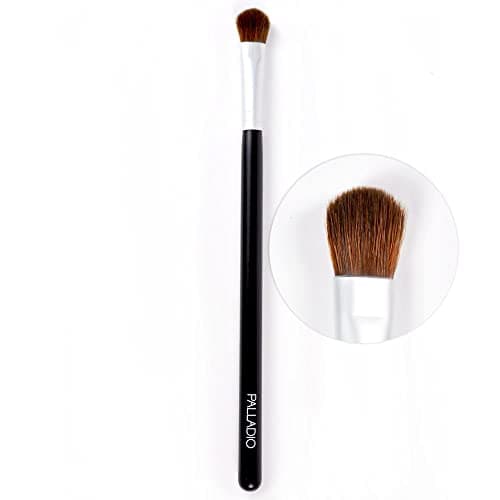 Image of Palladio Flat Shadow Brush, Eyeshadow Flawless Blending, Perfect to Contour, Soften Edges, Smooth Finish, Synthetic Natural Bristles, Soft Feel, Comfortable Grip, Professional Application