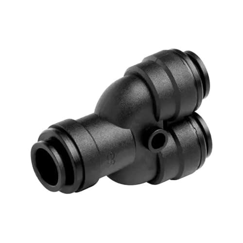 Image of John Guest Speedfit 12mm 2 Way Divider Black/Manifold