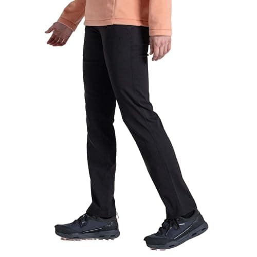 Image of Craghoppers Womens Trousers Kiwi Pro III Walking, Black, 12 Long EU