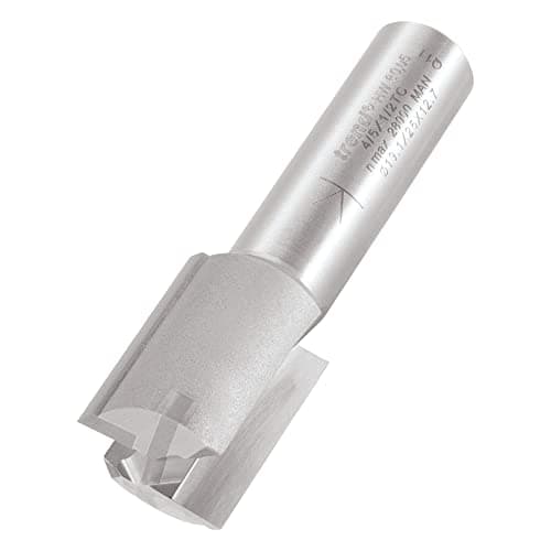 Image of Trend Professional Straight Two Flute Router Cutter, 1/4 Inch Shank, 19.1mm Cut Diameter, Tungsten Carbide Tipped, 4/5X1/4TC