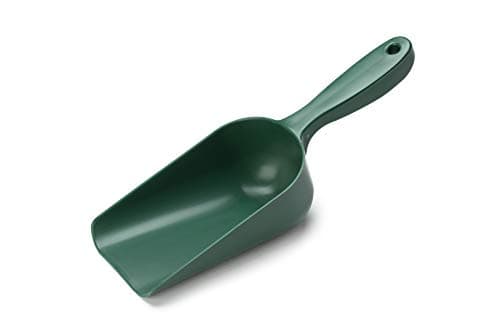 Image of EarlyGrow MPL50084/G Small Plastic Handy Garden Scoop for Soil, Compost, Planting or Re-Potting Plants - Green