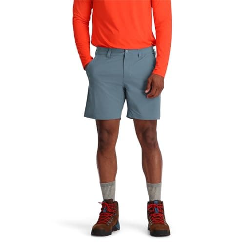 Image of Spyder Men's Nomad Shorts, Blue Fog, 38