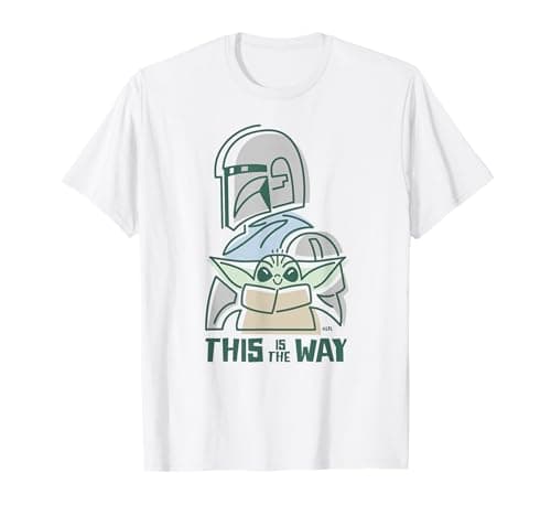 Image of Star Wars The Mandalorian and Grogu This is the Way Cute T-Shirt
