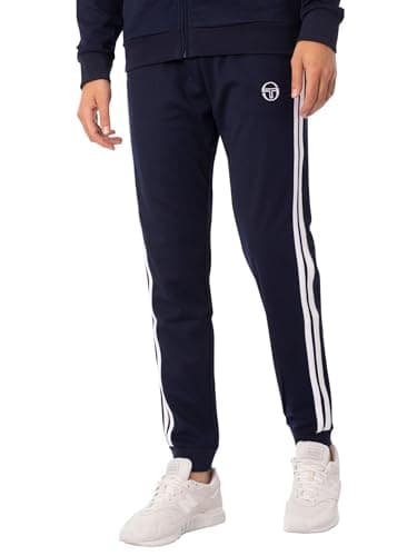 Image of Sergio Tacchini Men's New Damarindo Track Joggers, Maritime Blue, M