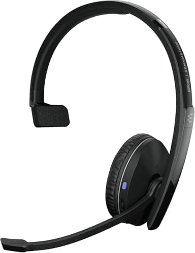 Image of EPOS ADAPT 230 Monaural Bluetooth Headset with USB-A Dongle, Microsoft Teams Certified, UC Optimized, Noise-canceling Microphone, Portable Design, Long-Lasting Battery, Voice™ Technology,