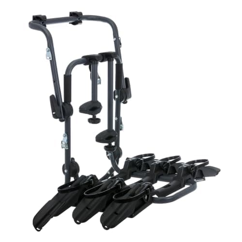 Image of Peruzzo 709/3 Pure Instinct 3 Bike Rear Carrier, Black, 3 bici,100 x 80 x 70 cm