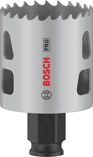 Image of Bosch 1x PRO Multi Material Power Change Plus Hole Saw (for Softwood, Drywall, Ø 46 mm, Professional Accessory Rotary Drill/Drivers)