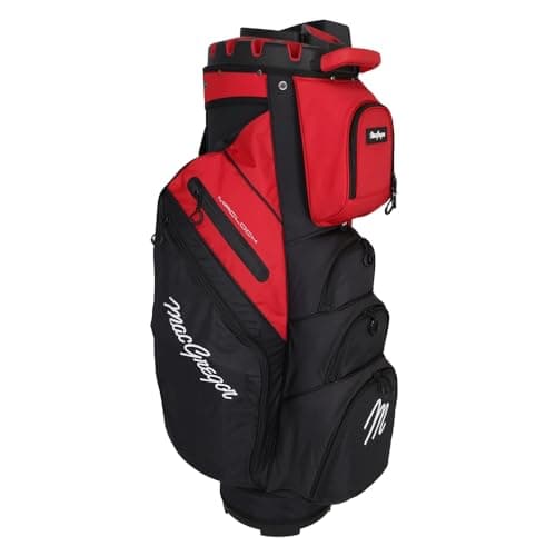 Image of MacGregor Golf MACLOCK Ultimate Divider System Trolley Bag (Black/Red)