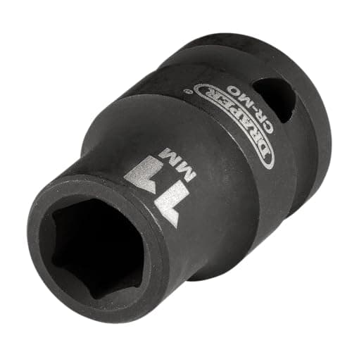 Image of Draper HI-TORQ Metric Impact Socket, 1/2" Sq. Dr., 11mm - 20183-6-Point CR-MO Steel