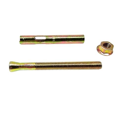 Image of AHC K-ZYSLAHN10125B5 M10 x 125 mm Hex Nut Sleeve Anchor - Zinc/Yellow (Pack of 5)
