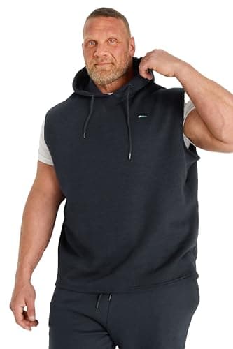 Image of BadRhino Mens Big & Tall Hoodie, Navy