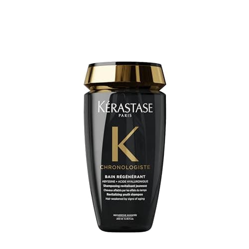 Image of Kérastase Chronologiste Bain Régenerant, Youth Revitalising Shampoo, Infused with Hyaluronic Acid, for weakened hair, 250ml