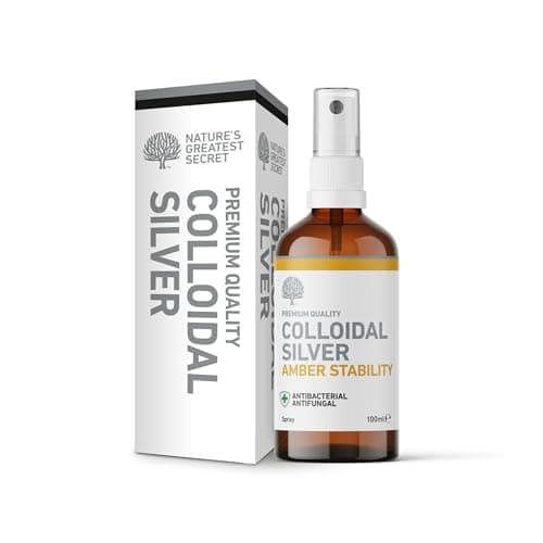 Image of Nature's Greatest Secret True Premium Quality Antibacterial Colloidal Silver Spray 100ml