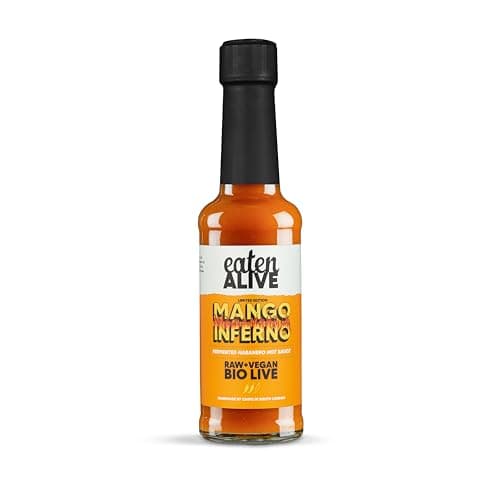 Image of Eaten Alive - Mango Inferno - Fermented Habanero hot sauce