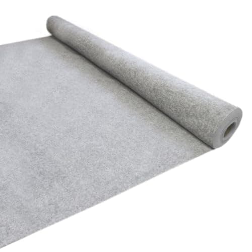 Image of Camper Van Lining Carpet Silver Grey 4 Way Super Stretch 2m Wide 5.5m Long 11m2 Coverage Car Motorhome Vehicle Interior Campervan Conversion Kit Polypropylene Trim Bleachable Fits any Make or Model