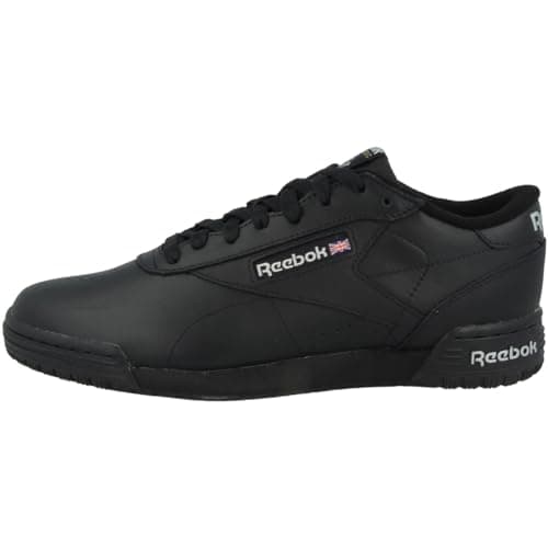 Image of Reebok Men's Exofit Clean Logo Int Shoes low non football , Int Black Silver Silver, 9 UK