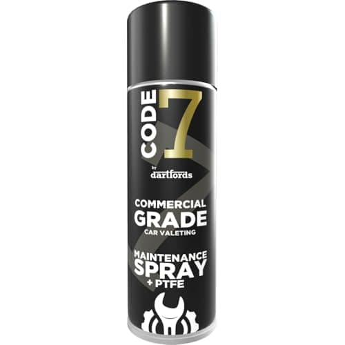 Image of Code 7 Maintenance Spray with PTFE by dartfords | 500ml Multi-Purpose Lubricant & Penetrating Oil | Commercial Grade Protection for Tools, Machinery, Hinges & Rusted Parts