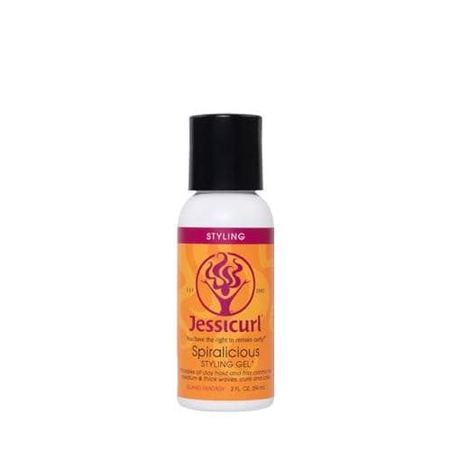 Image of Jessicurl Spiralicious Gel, Island Fantasy, 2 Fl oz. Curl Defining, Curly Hair Products, Hair Gel for Curly Hair and Frizz Control, for all hair types