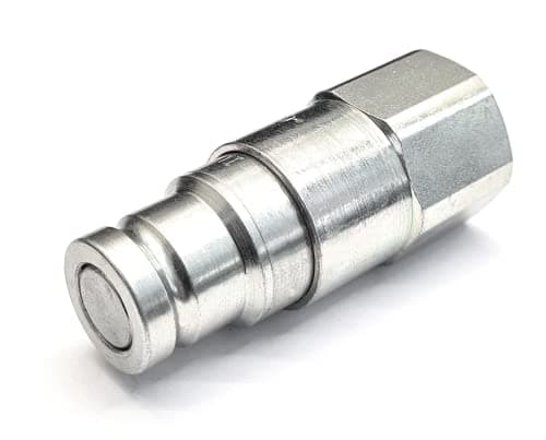Image of Hydraulic Flat Face Male Probe Quick Release Coupling 3/8" BSP Thread