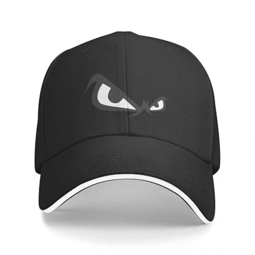 Image of CIZIEOE Baseball Cap No Fear Eye Sunhat Hats Black