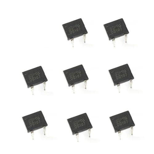 Image of 10-100PCS DB107 Diode Bridge 1A 1000V DIP4 Single Phases Rectifier Bridges Electronica Componentes(10pcs)