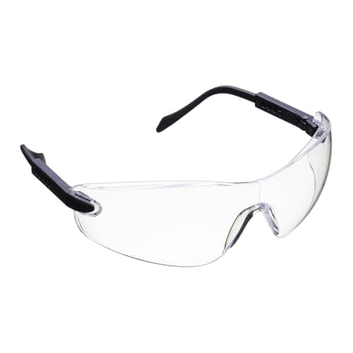 Image of Blackrock Safety Glasses Clear With Arm Adjust, Polycarbonate Anti-Scratch Lens, For Work, Eye Protection, Protective, Shooting, Cycling, Mens Womens Unisex, Good Viewing, Laboratory, Gardening