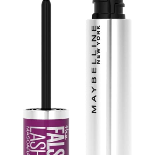 Image of Maybelline New York False Lash Effect Mascara, The Falsies Lash Lift, Delivers Dramatic Volume & Long Lifted Lashes, Fibre Infused Formula, Colour: Black, 9.6 ml