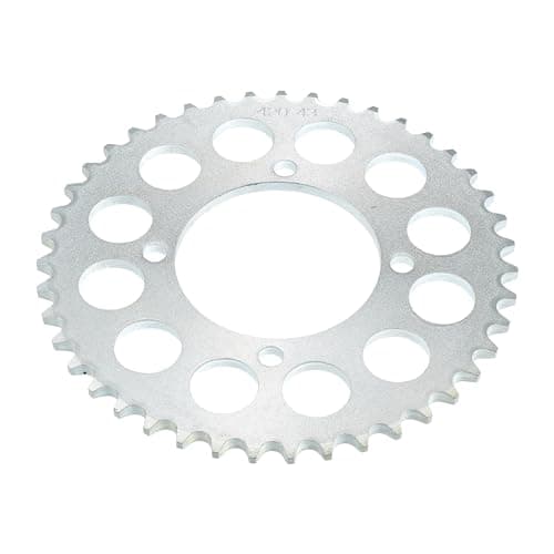 Image of Hihaha 420 Pitch 43 Tooth Motorcycle Chain Sprocket/Rear / 76mm / 1 Pcs