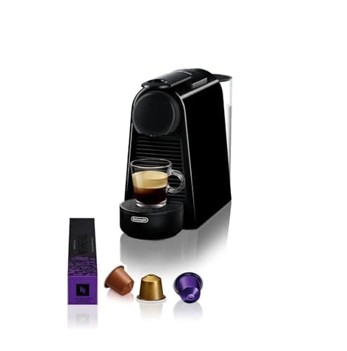 Image of Nespresso De'Longhi Essenza Mini EN85.B Semi-Automatic Coffee Machine Pod Coffee Maker 0.6 L