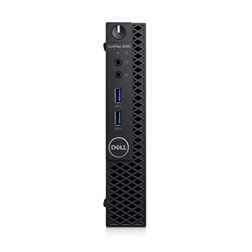 Image of DELL OptiPlex 3060 8th gen Intel® Core™ i3 i3-8100T 8 GB DDR4-SDRAM 128 GB SSD Black Mini PC (Renewed)