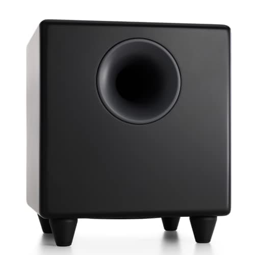 Image of Audioengine S8 Powered Subwoofer Speaker - 250W 8-inch Home Subwoofer with Built-in Amplifier (Black)