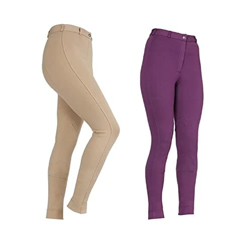 Image of Shires Wessex Riding Jodhpurs in Beige - Maids/Childs 11/12 yrs, Beige