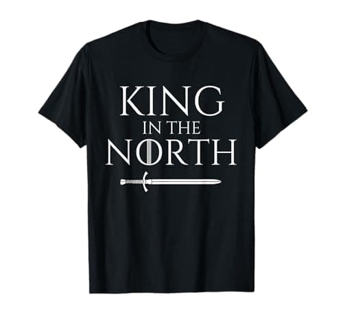 Image of King In The North Fantasy T-Shirt T-Shirt