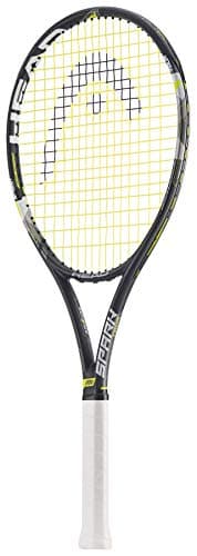 Image of HEAD Mx Spark Tour Tennis Racket - Black/Yellow, 3 Grip