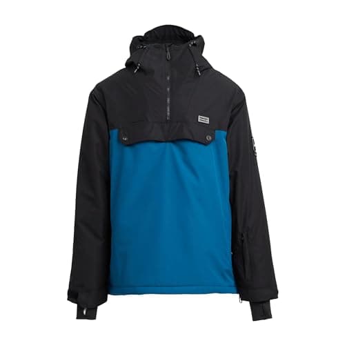 Image of Dare 2b Men's Freeride Overhead II Ski Jacket, Waterproof, Breathablen& Insulated Coat for Skiing and Snowboarding (UK, Alpha, L, Regular, Regular, Blue)