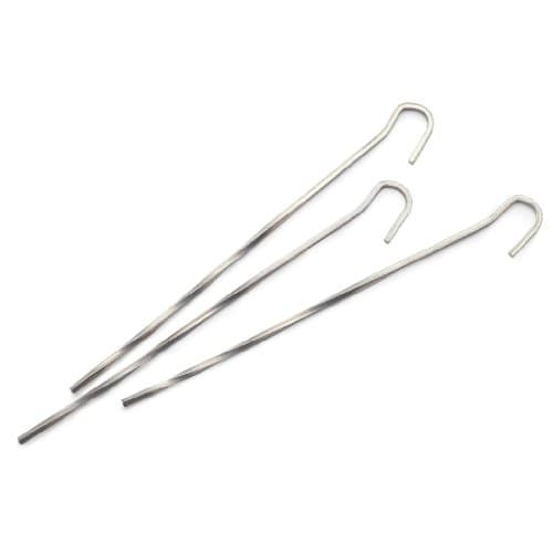 Image of Gelert - Steel Skewer Pegs 9" - Pack of 10