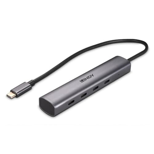 Image of Lindy 4 Port USB 3.2 Gen 2 Type C Hub