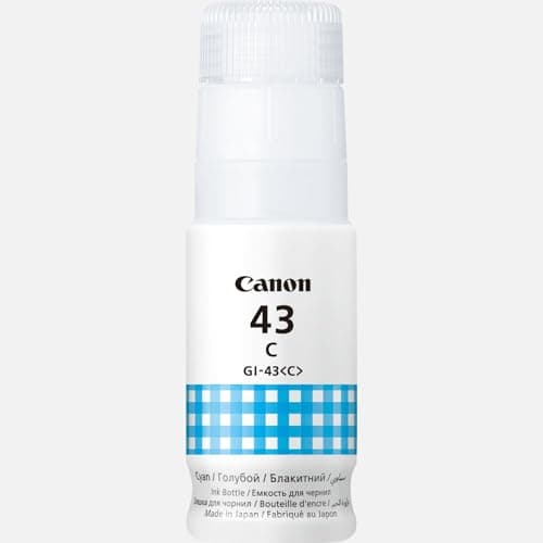 Image of Canon GI-43 C EMB Cyan Ink Bottle SUPL