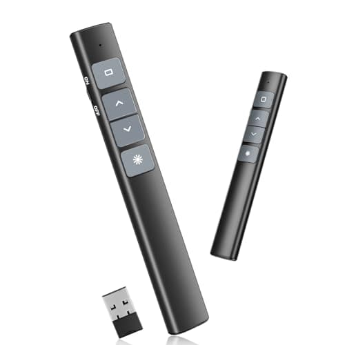 Image of Presentation Clicker, Remote PPT PowerPoint Clicker, 2.4GHz Hyperlink Wireless Presenter Remote PowerPoint Clicker for Classrooms, Lecture Halls, Conference Rooms, Exhibition Halls
